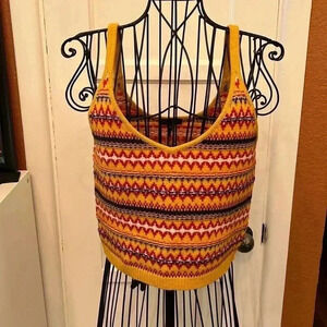 Rag & Bone Willow Fair Isle Cami-Sz S